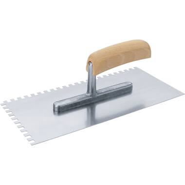 PAJARITO Uitvlakstrijker 280x130mm getand C4, 5 st